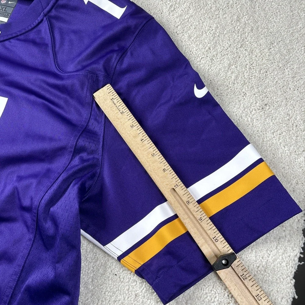 Mike Wallace #11 Minnesota Vikings NFL Nike On Field Purple Jersey Men's Size XL